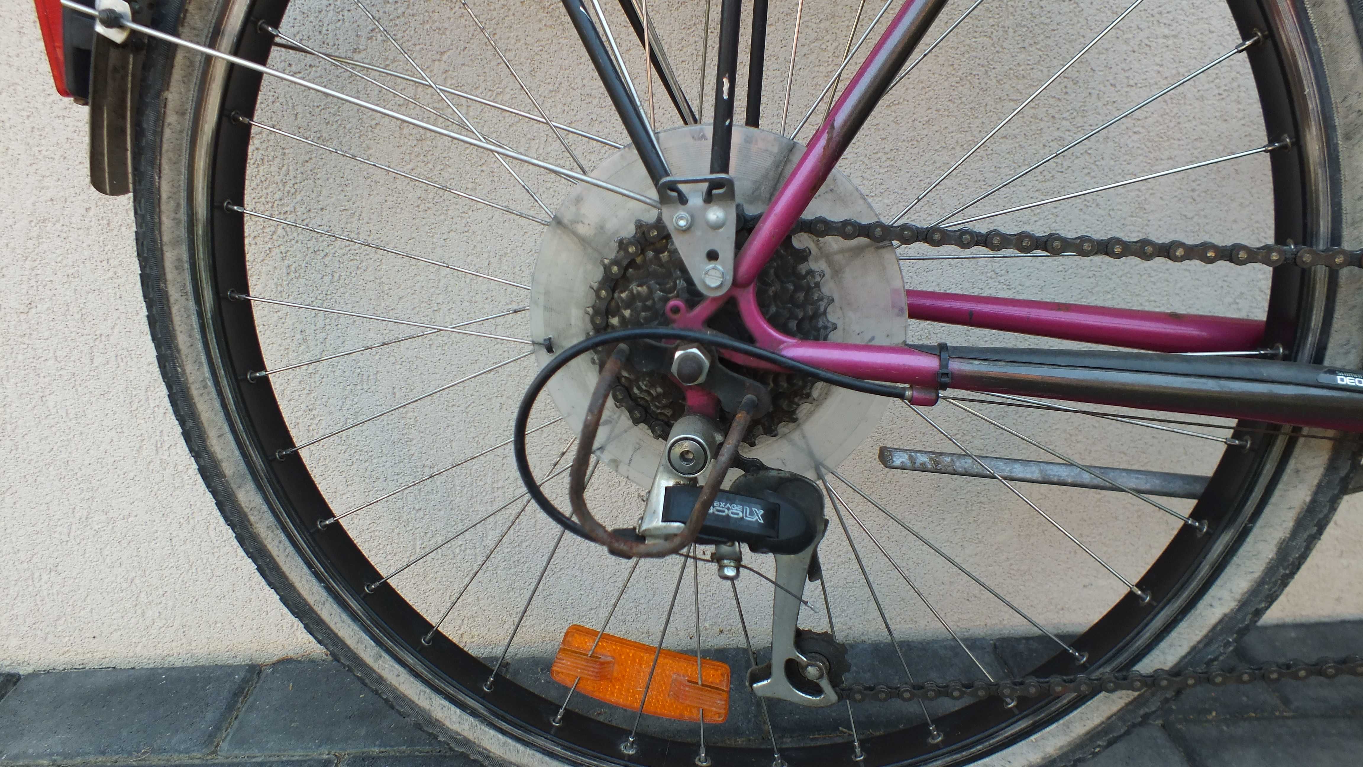 Bicicleta dama MANNESMANN, 26x1,75, 21 viteze, schimbatoare SHIMANO