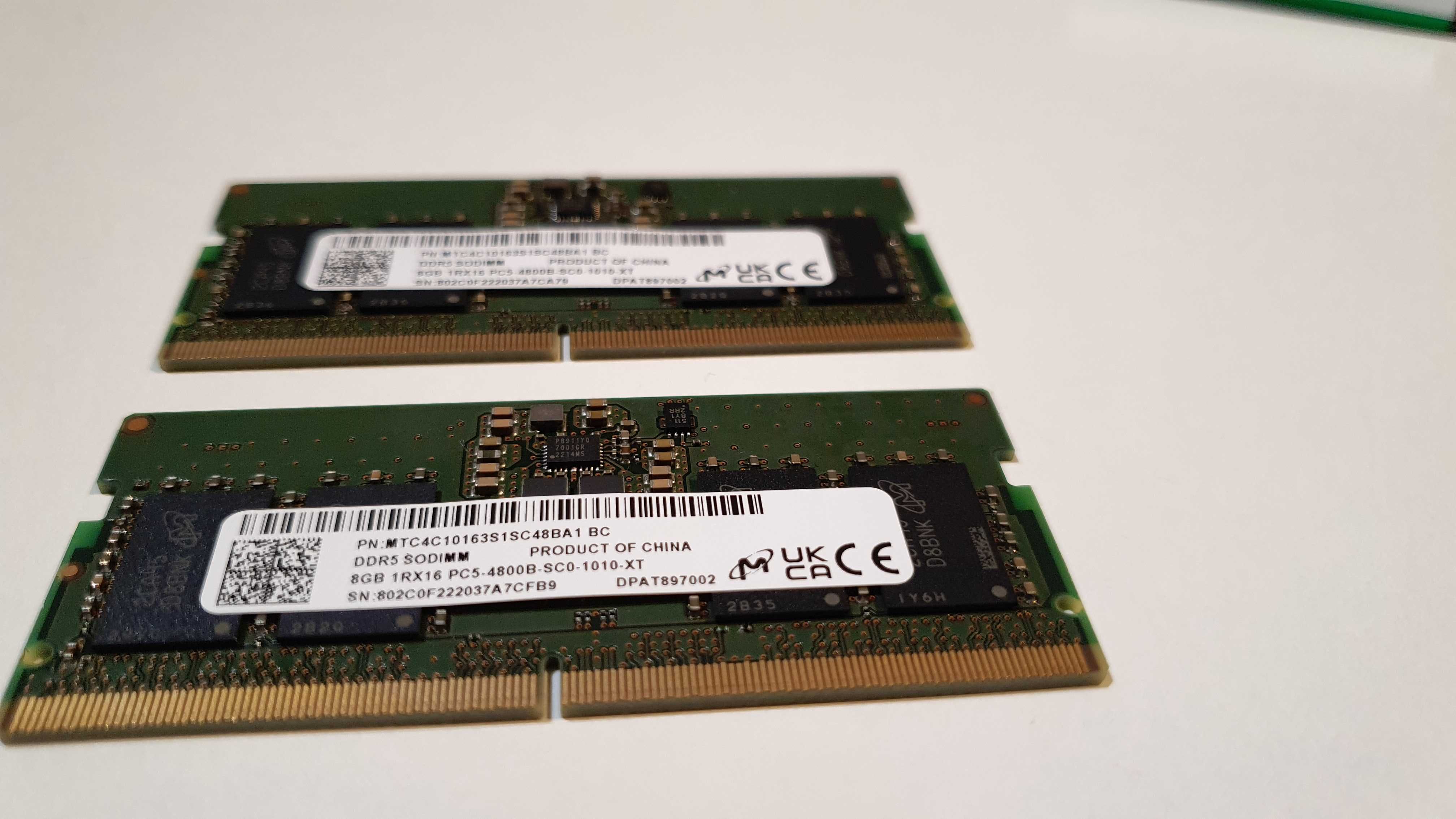 Memorie Laptop Lenovo SO-DIMM DDR5 16GB 4800 MHz CL 40