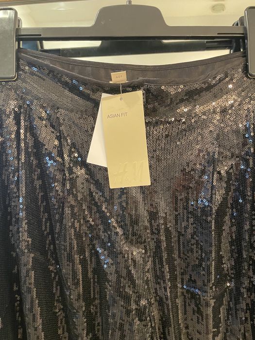 Fusta pantaloni de seara cu paiete