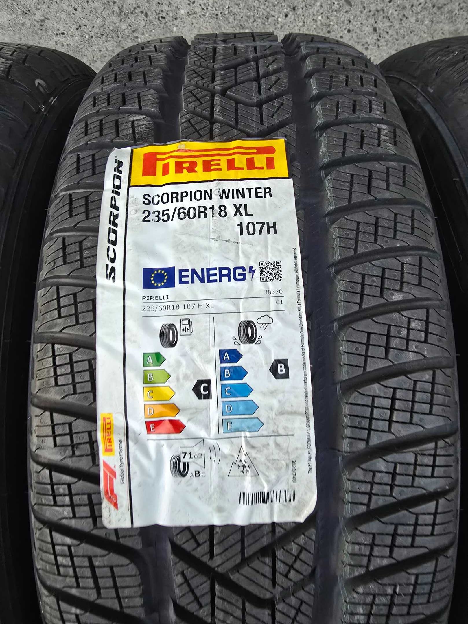 Anvelope Pirelli Scorpion Winter  235/60R18 107H 2021 IARNA NOI