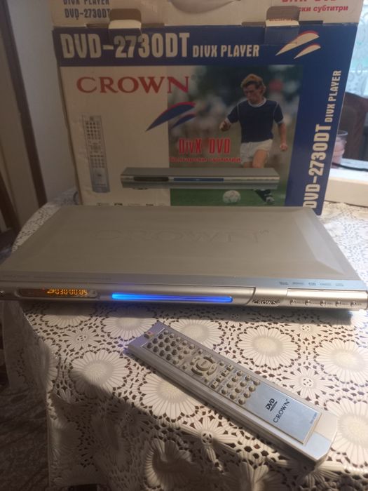 DVD CROWN като ново