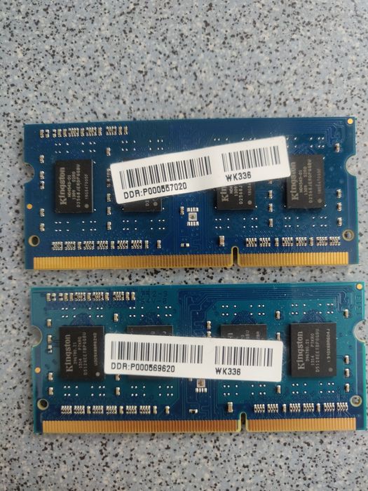Memorii DDR3-1600 Kingston și DVD-RW laptop
