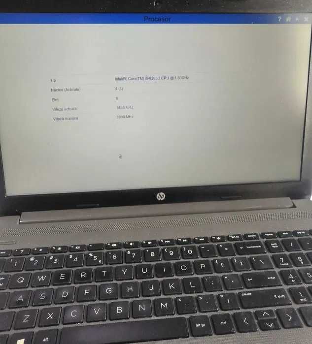 Laptop HP 250 G7 Intel i5, 1.60GHz, 8GB, 256GB SSD, Office, Windows 11