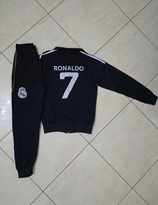 Анцуг Роналдо Реал Мадрид Черен комплект Шампионска Лига  25/26 нов
