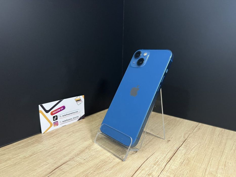 iPhone 13 128Gb Blue Produs Second-Hand Foarte Bun 3 ani garanție, Tel