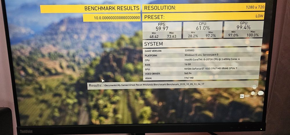 Placa video MSI GT 1030 AERO ITX OC 2GB GDDR5 64-bit LA 170 RON