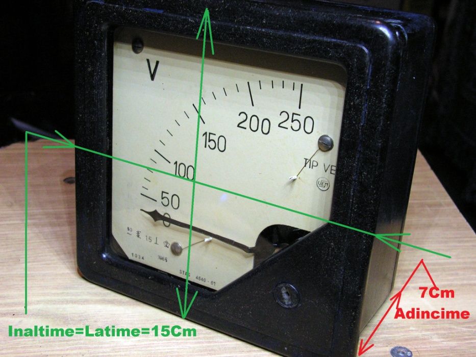 Voltmetru Vechi 1965