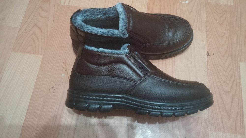 Ботинки мужские, очень теплые