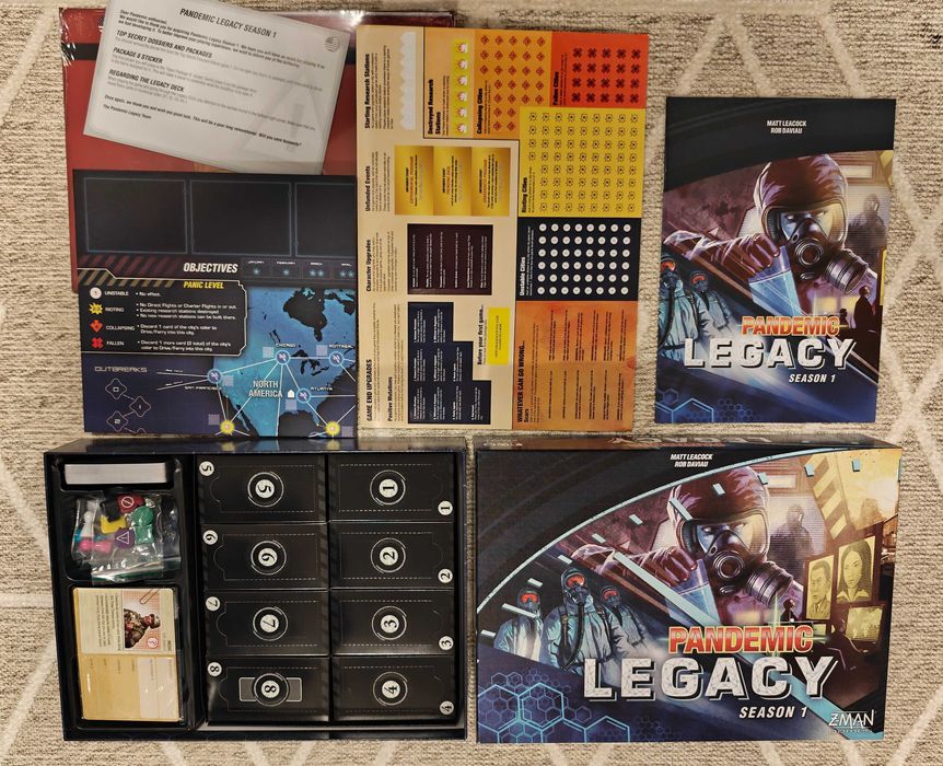 Настолна игра Pandemic Legacy Season 1