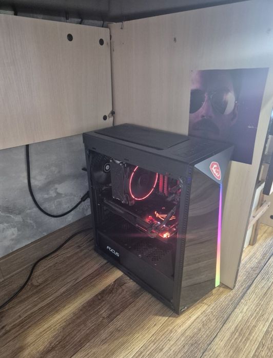 Игровой ПК Ryzen 5 2600  GTX 1080  16 ГБ DDR4 Готов к играм