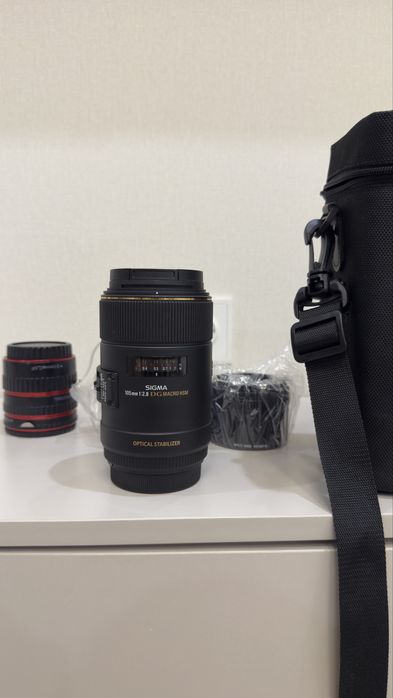 Объектив макросъемки Sigma 105mm Macro,for Canon