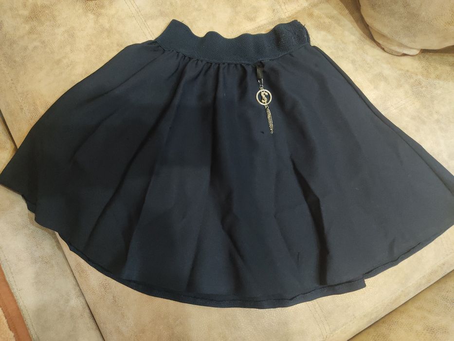 Школьная юбочка на резинке!