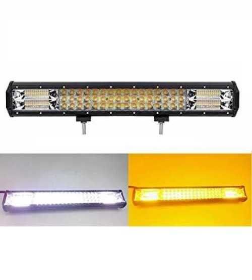 Led Bar 288 W , 2 Faze cu girofar galben flash 12/24 V Blitz