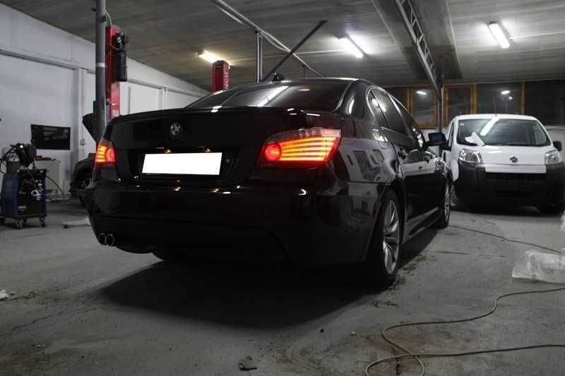Pachet Exterior M Technik M5 BMW E60 E61 Bara Fata Spate Praguri