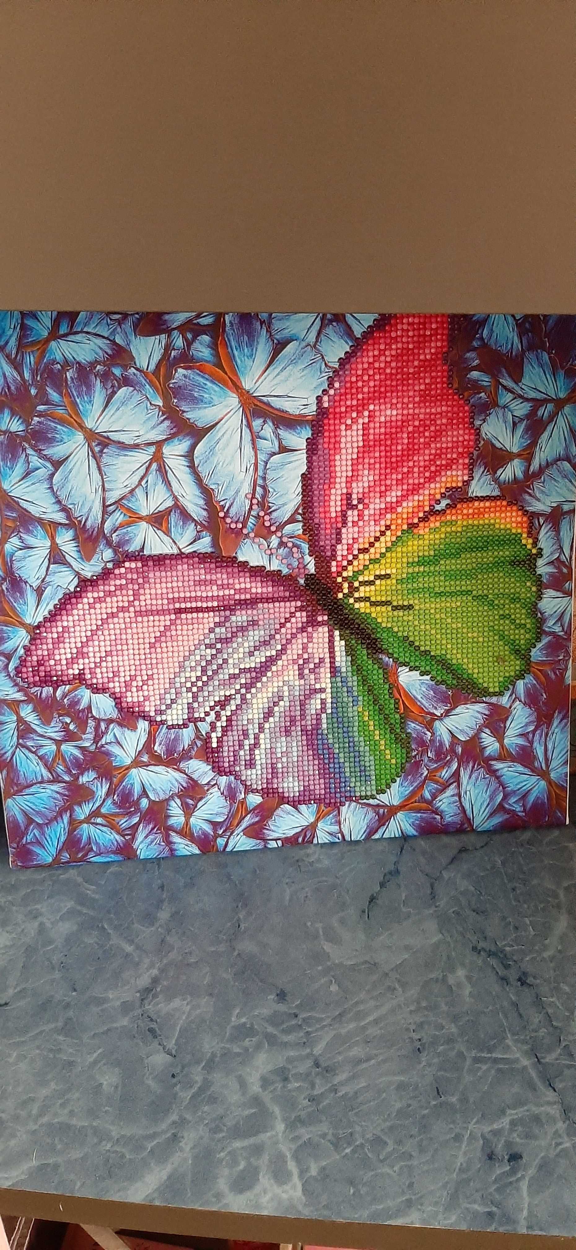 Диамантен гоблен Пеперуда