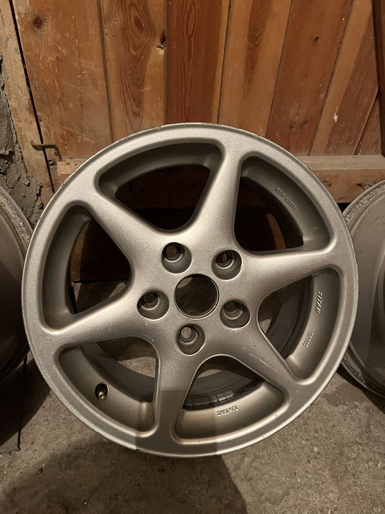 Алуминиеви джанти за BMW E46, E36, TITAN 15" 5X120 7J ET38 72.6 MM