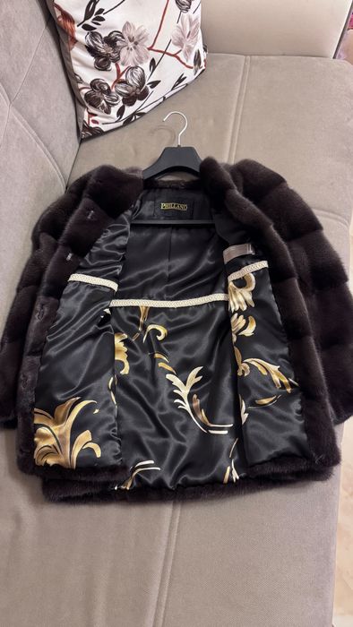 #92 Късо палто от норка.Визон.Яке от норка.Естествена кожа с косъм.