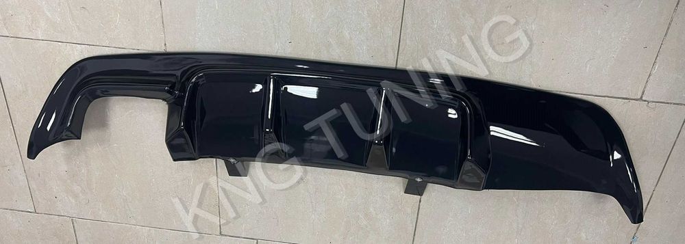 Дифузьор за бмв е60 е61 с двойен ляв изход / Bmw e60 e60 diffuser