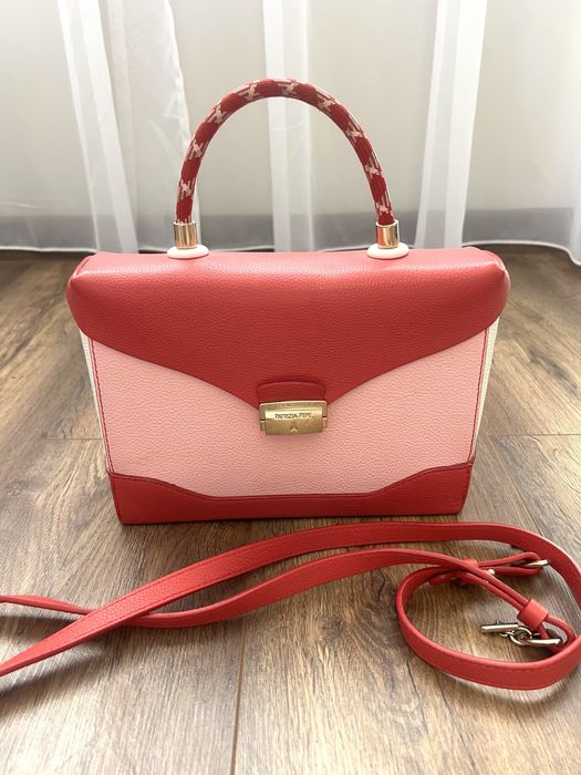 Кожена дамска чанта Patrizia Pepe