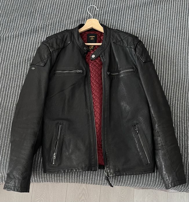 Geaca piele Biker SuperDry