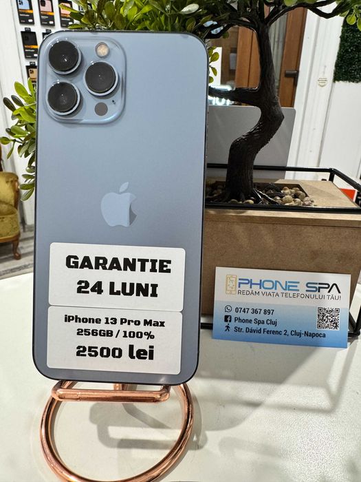 iPhone 13 Pro Max 256Gb - Din magazin,cu garantie! RATE TBI !