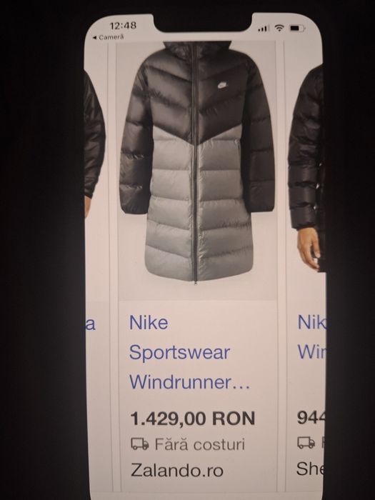 Geaca puffer nike de barbati noua cu etichetă