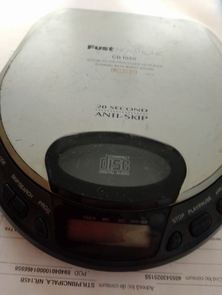 CD player FUST Dip Ing Sony