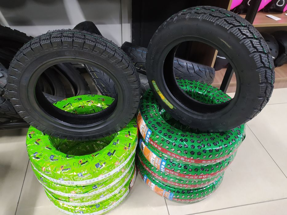 Шина/Резина Зимняя Липучка для Мопеда-Скутера 3.00-10.