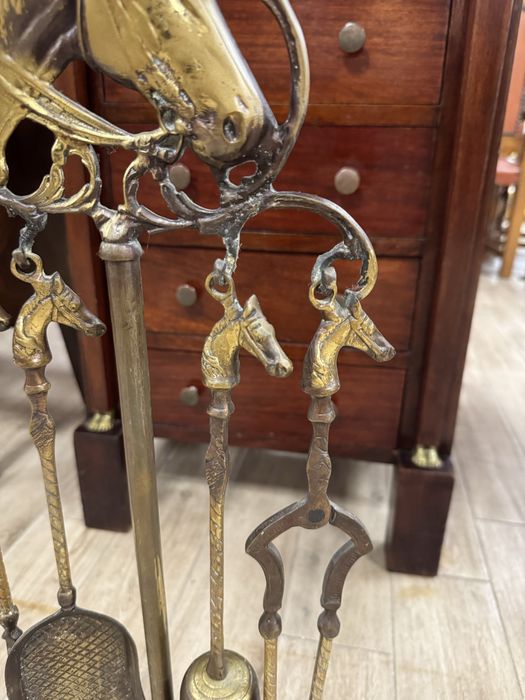 Set ustensile semineu din bronz