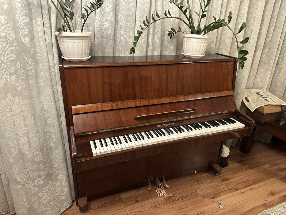 Пианино в рабочем состоянии