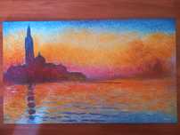 Tablou / Claude Monet/ San Giorgio Maggiore la Amurg / Magistral