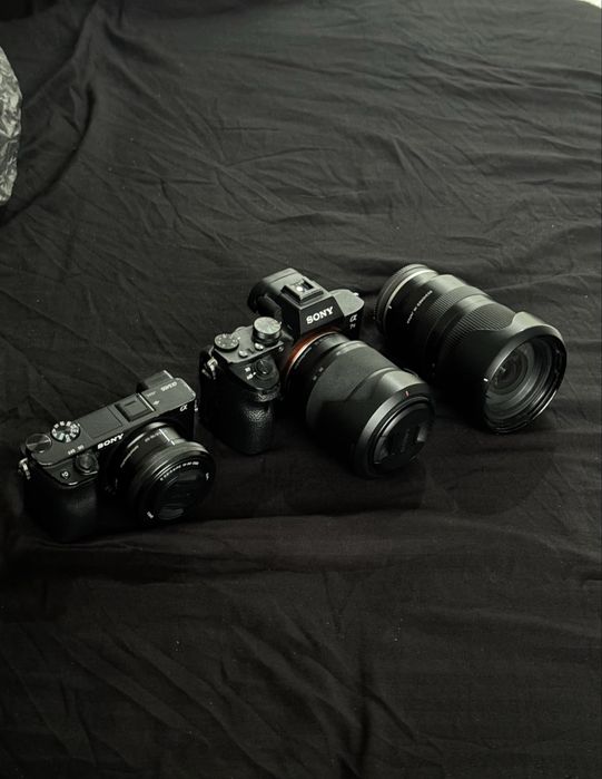 Продаю камеры сони sony a6400, A7ii и обьективы