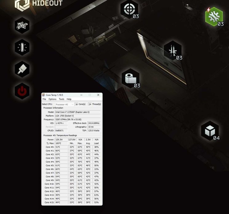Procesor Intel i7 13700KF LGA 1700 Unlocked 13th gen 13700 K F