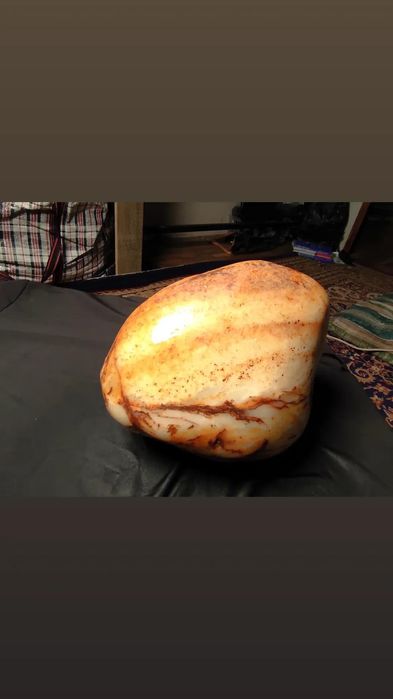 Нефрит окатыш белый