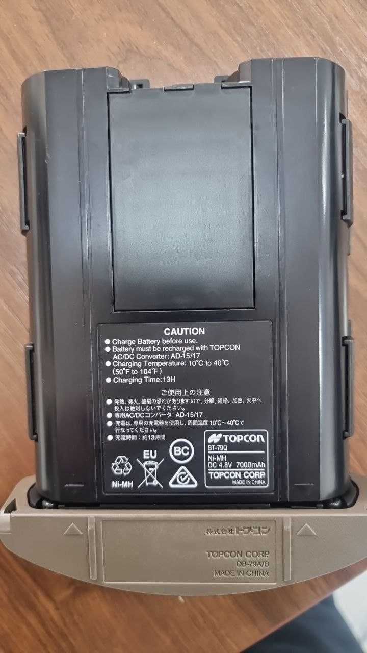 TOPCON RL-H5A лазер аппарат учун аккумулятор, нархи 350 доллар
