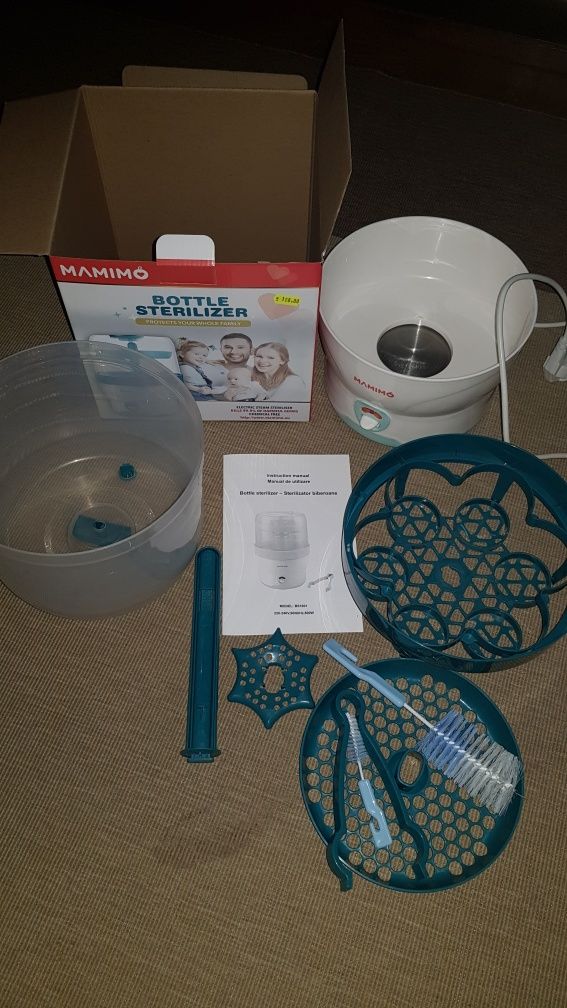 Sterilizator cu aburi/ 6 biberoane