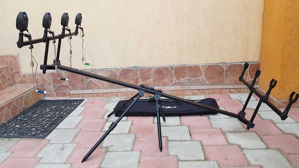 Rod pod FL Full Echipat 4 Senzori TLI01 + 4 Swingeri  Quad Pod FL158