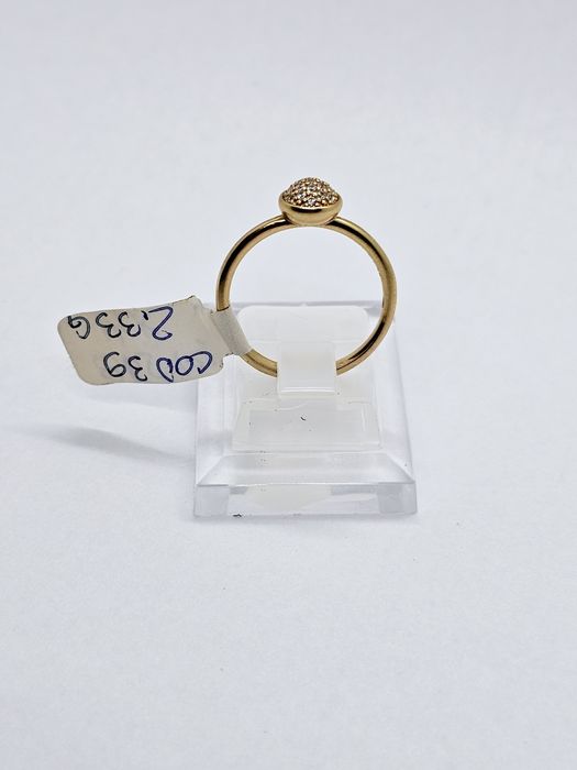 Vand inel din aur 14 k 2.33 g cod 39