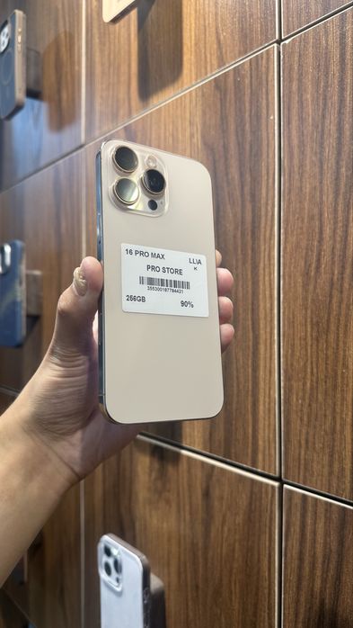iphone 16 pro max LL/A256gb 90% Naxt va Nasiya savdo