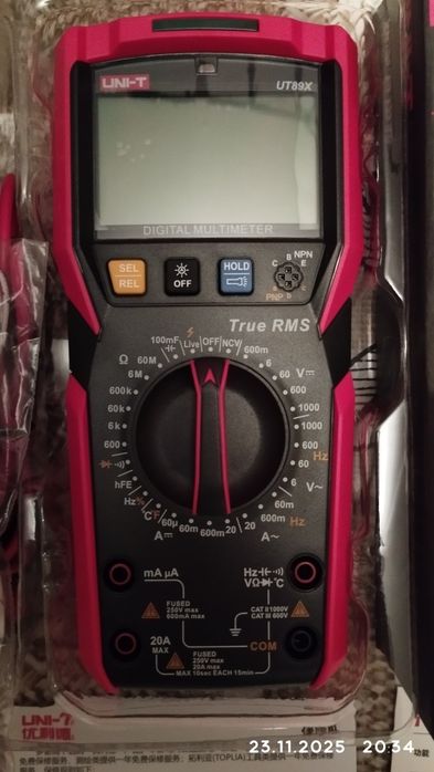 Мультиметр UNIT UT 89 X