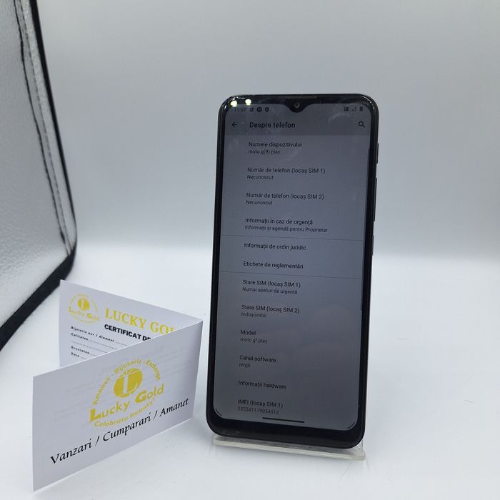 Motorola G9 Play 64Gb 4Gb Garantie/Factura #47927