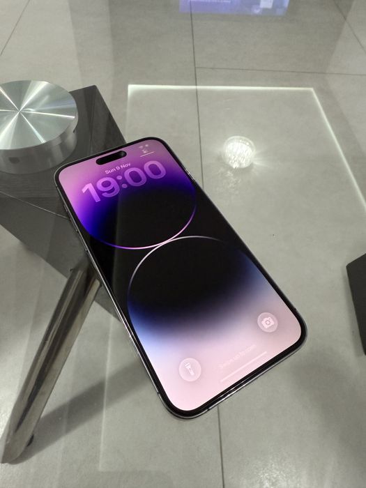 iPhone 14 Pro Max deep purple 128GB • IMPECABIL • neverlocked