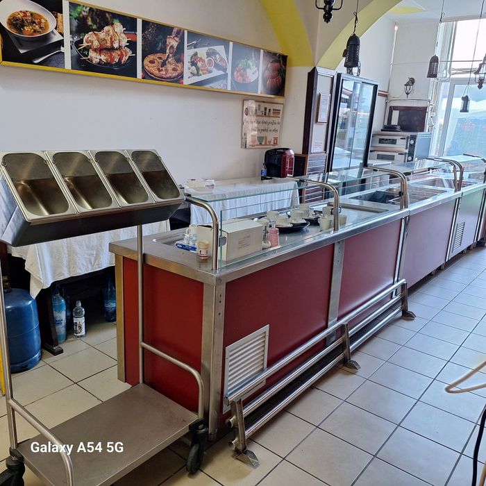 Vând linie+reclama luminoasa