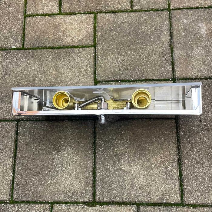 Set baterie duș termostatată SCHÜTTE 60535 Ocean, cu protecție