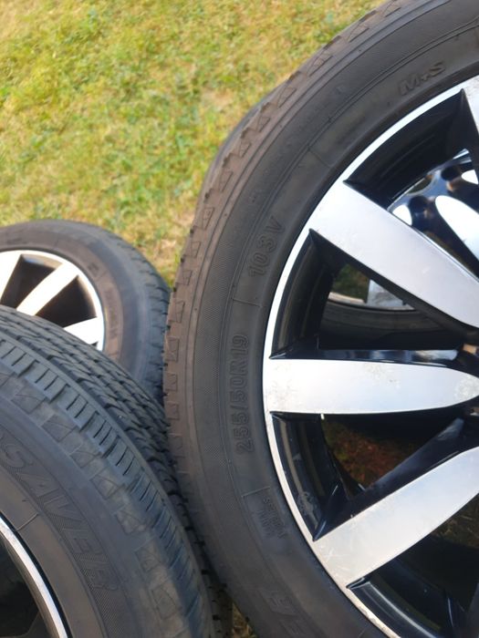 Vând jante aliaj R19 cu cauciucuri BMW X3,  X5
