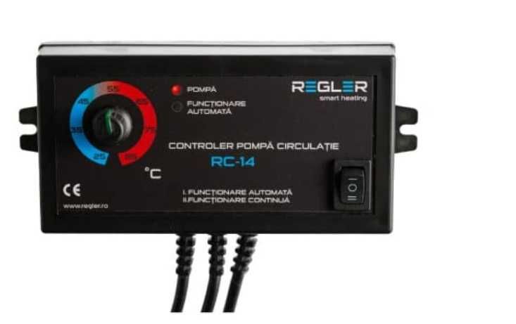 REGLER RC 14 - controler pompă analogic funcționare peste temp. setată