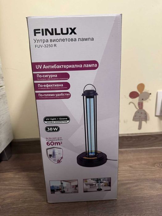 UV Антибактериална лампа