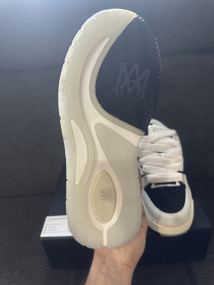 AMIRI MA1 White Black