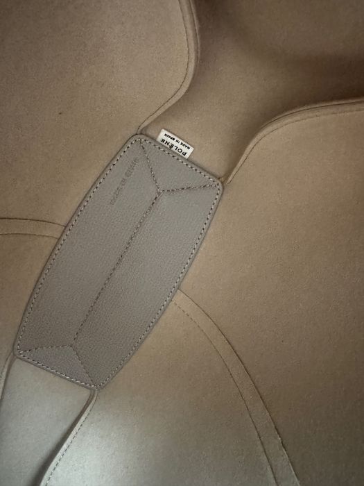 Оригинална чанта Polene Cyme Mini Taupe