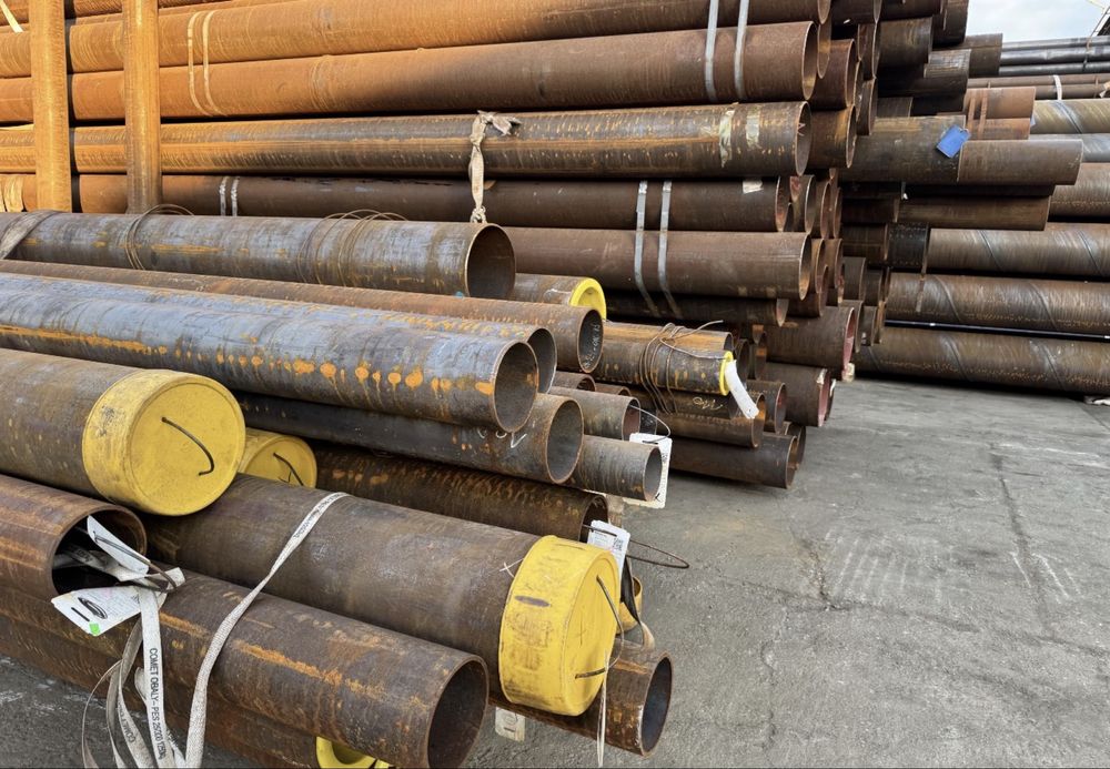 Vand teava metalica noua si recuperata pentru protectie subtraversari